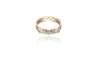 Bracciale con cristalli di rocca, diamanti e smalto - Speciale Gioielli