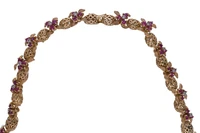Collana con diamanti e rubini - Speciale Gioielli Collana con diamanti e rubini - Speciale Gioielli