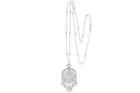 Collna e ciondolo con diamanti - Speciale Gioielli Collna e ciondolo con diamanti - Speciale Gioielli