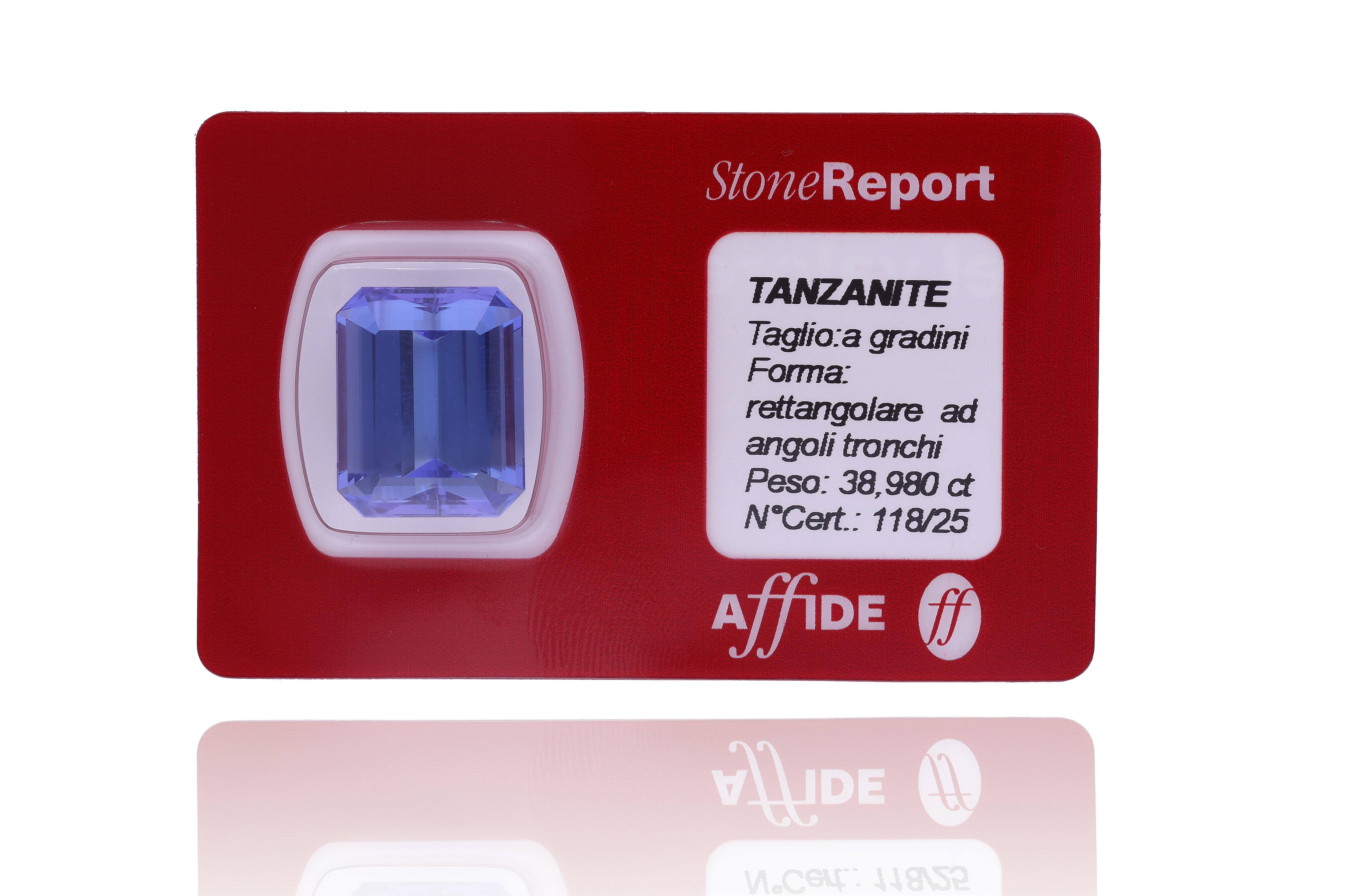 Tanzanite ct 38,980 - Speciale Gioielli