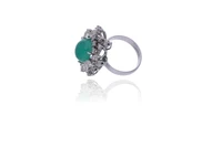 Anello con smeraldo e diamanti - Asta Tesori d'Autunno