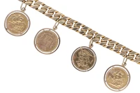 Bracciale con Cinque Sterline - Asta Tesori d'Autunno Bracciale con Cinque Sterline - Asta Tesori d'Autunno