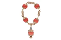 Bracciale con coralli e pietre - Asta Tesori d'Autunno Bracciale con coralli e pietre - Asta Tesori d'Autunno