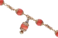 Bracciale con coralli e pietre - Asta Tesori d'Autunno Bracciale con coralli e pietre - Asta Tesori d'Autunno