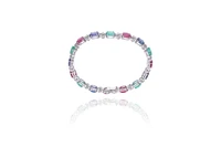 Bracciale con diamanti, rubini, zaffiri e smeraldi - Asta Tesori d'Autunno Bracciale con diamanti, rubini, zaffiri e smeraldi - Asta Tesori d'Autunno