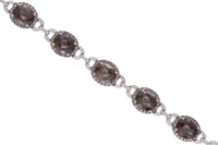 Bracciale con quarzi, diamanti e diamanti brown - Asta Tesori d'Autunno