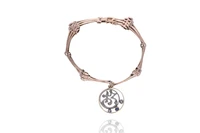 Bracciale con zaffiro e diamanti - Asta Tesori d'Autunno Bracciale con zaffiro e diamanti - Asta Tesori d'Autunno