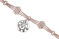 Bracciale con zaffiro e diamanti - Asta Tesori d'Autunno Bracciale con zaffiro e diamanti - Asta Tesori d'Autunno