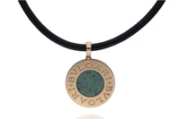 Bulgari Bulgari, collana con onice e granato verde - Asta Tesori d'Autunno Bulgari Bulgari, collana con onice e granato verde - Asta Tesori d'Autunno