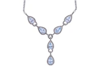 Collana con acquemarine e diamanti - Asta Tesori d'Autunno