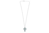 Collana con diamanti e smeraldi - Asta Tesori d'Autunno Collana con diamanti e smeraldi - Asta Tesori d'Autunno