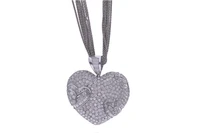 Collana con pendente con diamanti - Asta Tesori d'Autunno Collana con pendente con diamanti - Asta Tesori d'Autunno