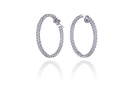 Orecchini con diamanti - Asta Tesori d'Autunno Orecchini con diamanti - Asta Tesori d'Autunno