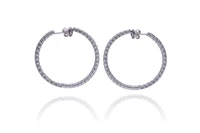 Orecchini con diamanti - Asta Tesori d'Autunno Orecchini con diamanti - Asta Tesori d'Autunno