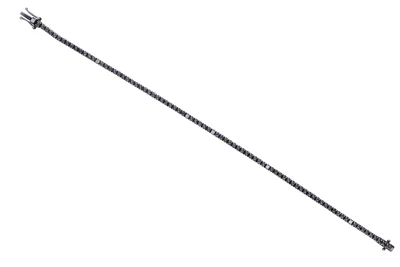 Bracciale con diamanti e diamanti neri - Asta Tesori d'Autunno Bracciale con diamanti e diamanti neri - Asta Tesori d'Autunno