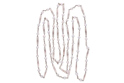 Collana con perle coltivate - Asta Tesori d'Autunno Collana con perle coltivate - Asta Tesori d'Autunno