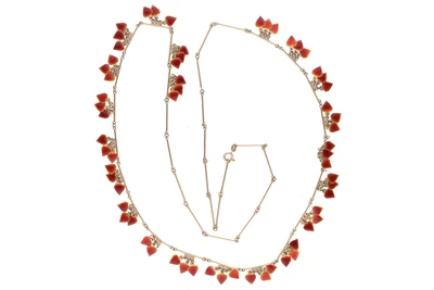 Collana con smalti - Asta Tesori d'Autunno Collana con smalti - Asta Tesori d'Autunno