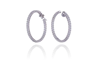 Orecchini con diamanti - Asta Tesori d'Autunno Orecchini con diamanti - Asta Tesori d'Autunno