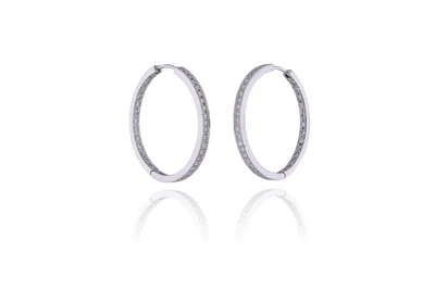 Orecchini con diamanti - Asta Tesori d'Autunno Orecchini con diamanti - Asta Tesori d'Autunno