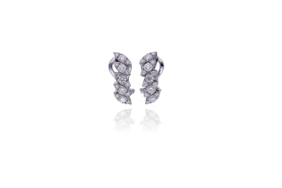 Orecchini con diamanti - Asta Tesori d'Autunno Orecchini con diamanti - Asta Tesori d'Autunno