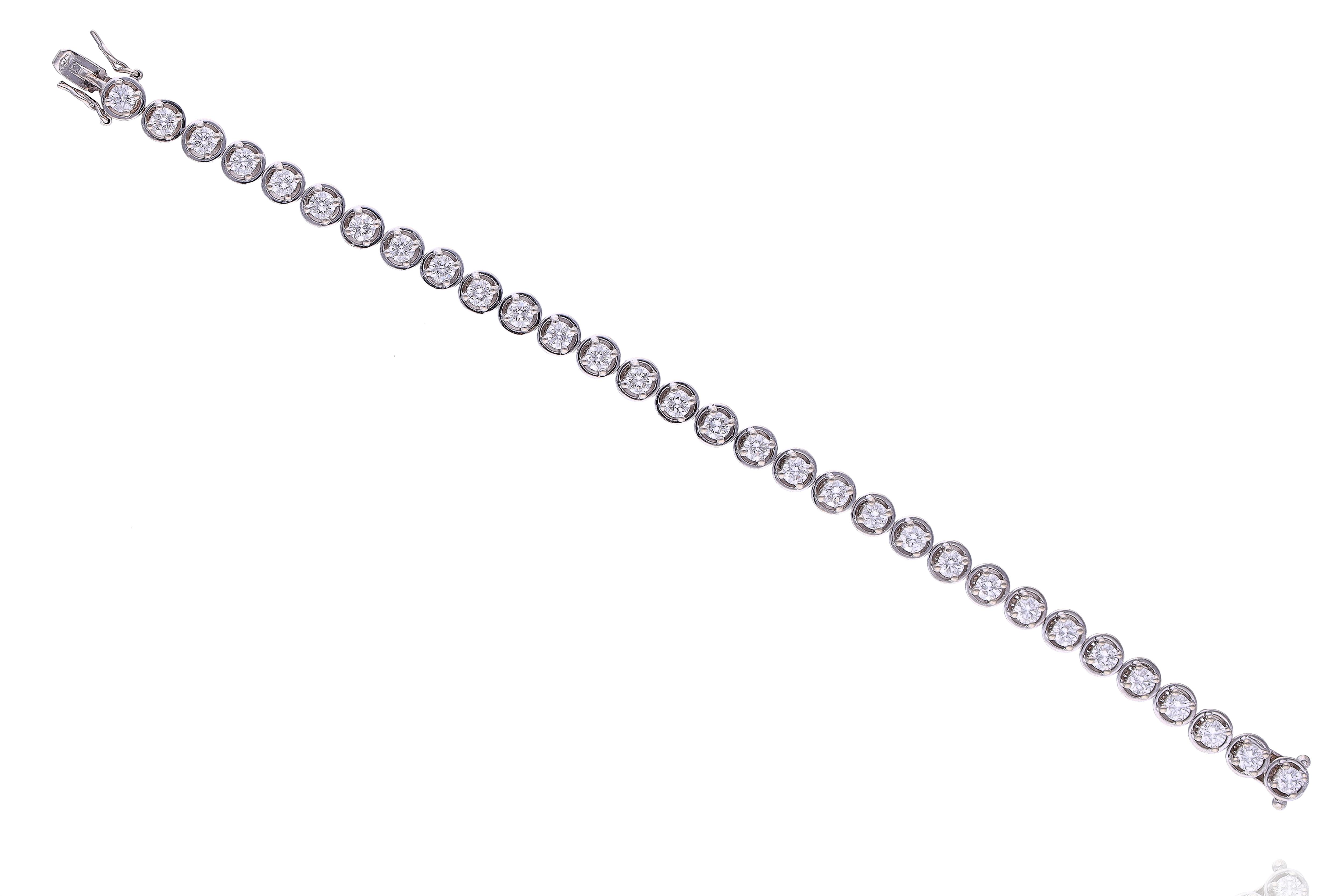 Bracciale con diamanti - Asta Tesori d'Autunno