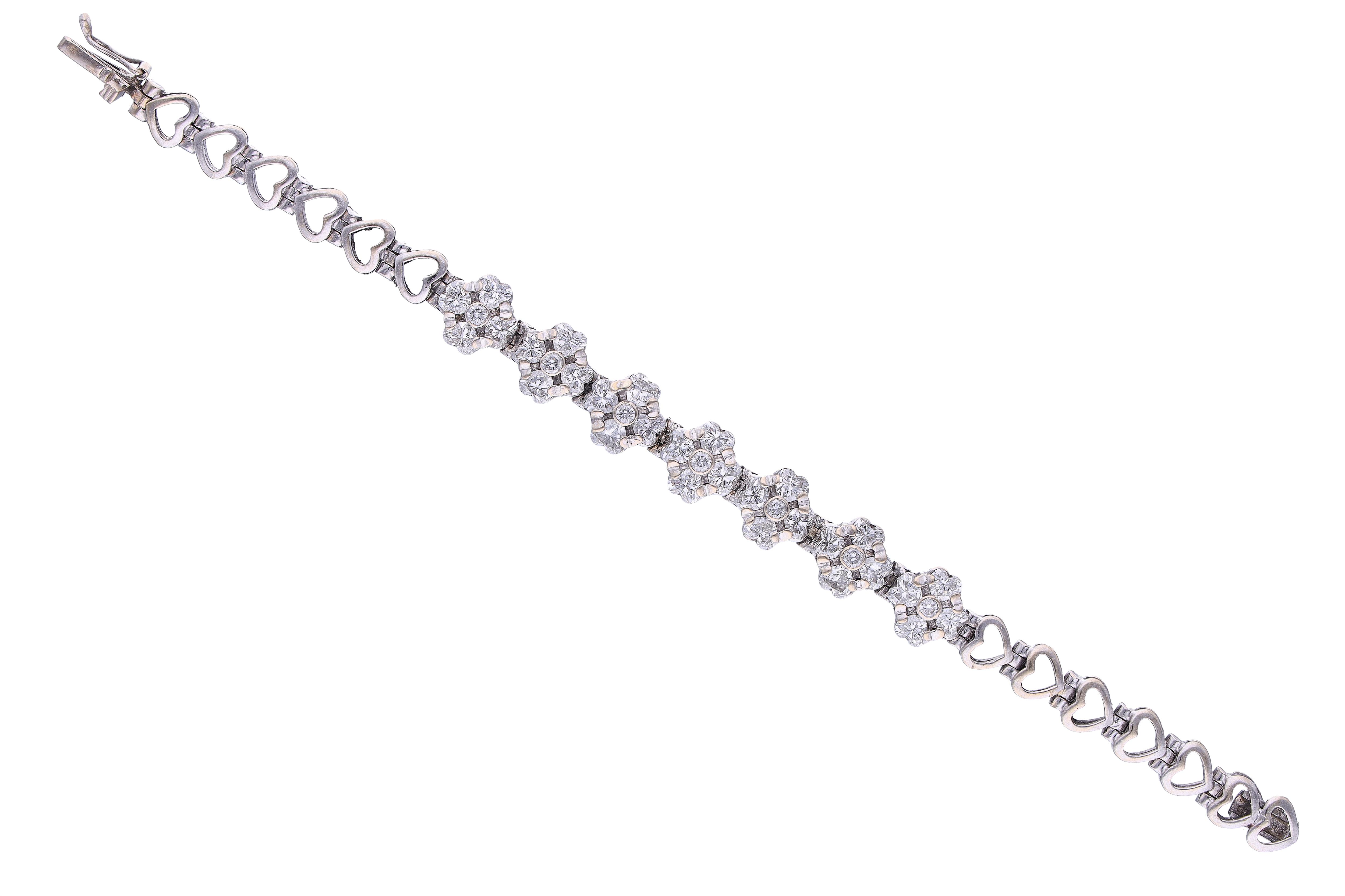 Bracciale con diamanti - Asta Tesori d'Autunno