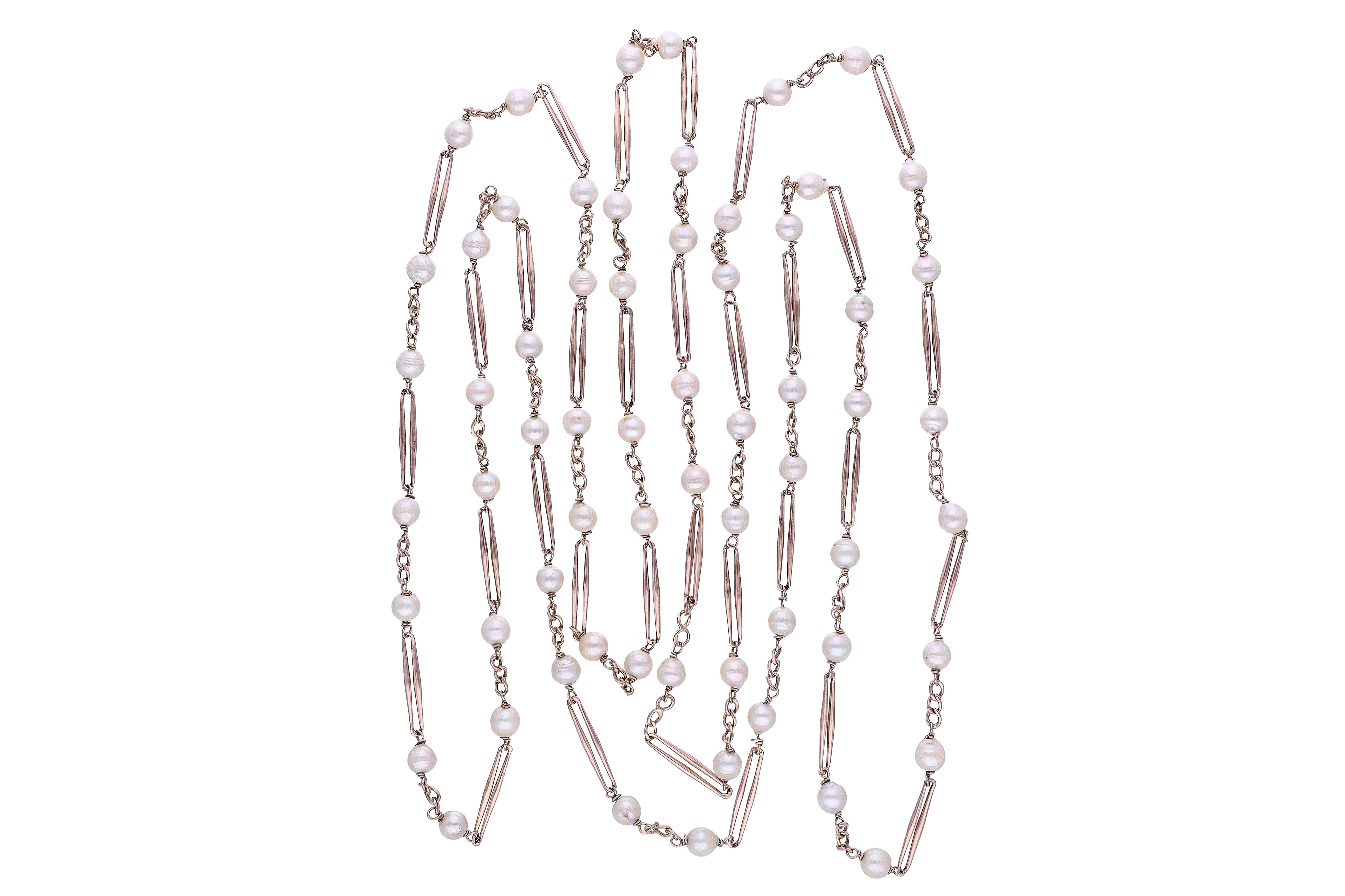 Collana con perle coltivate - Asta Tesori d'Autunno