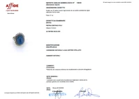 Anello con zaffiro stellato e diamanti - Asta Speciale Gioielli