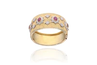 Bracciale con rubini e diamanti - Asta Speciale Gioielli