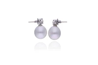 Orecchini con diamanti e perle Mari del Sud - Asta Speciale Gioielli