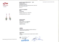 Orecchini con smeraldi e diamanti - Asta Speciale Gioielli