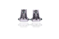 Orecchini con smeraldi e diamanti - Asta Speciale Gioielli