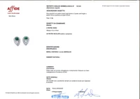 Orecchini con smeraldi e diamanti - Asta Speciale Gioielli