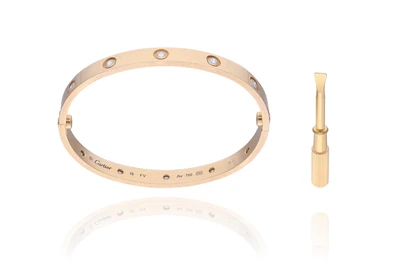 Cartier Love, bracciale con diamanti - Asta Speciale Gioielli