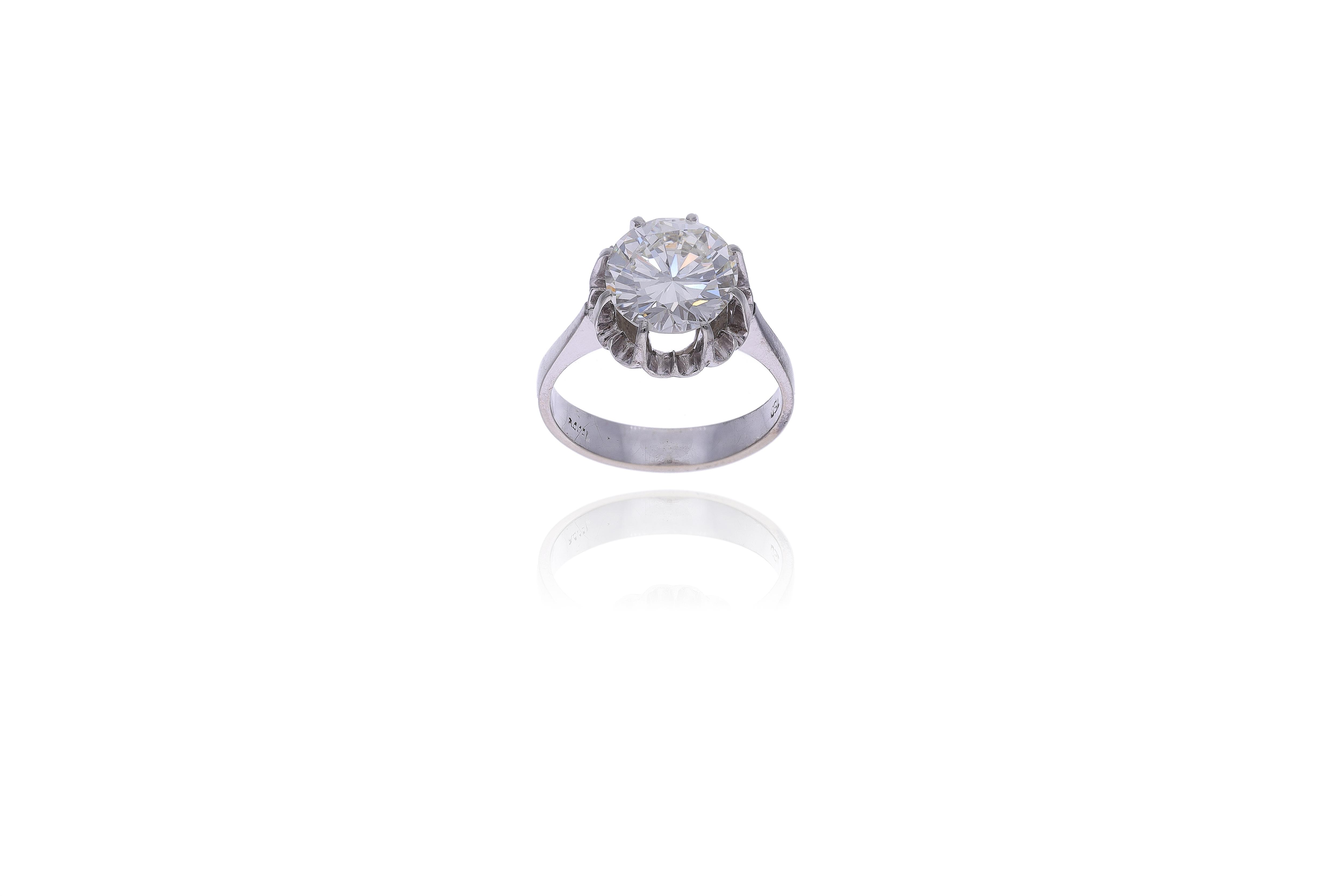 Anello con diamante - Asta Speciale Gioielli