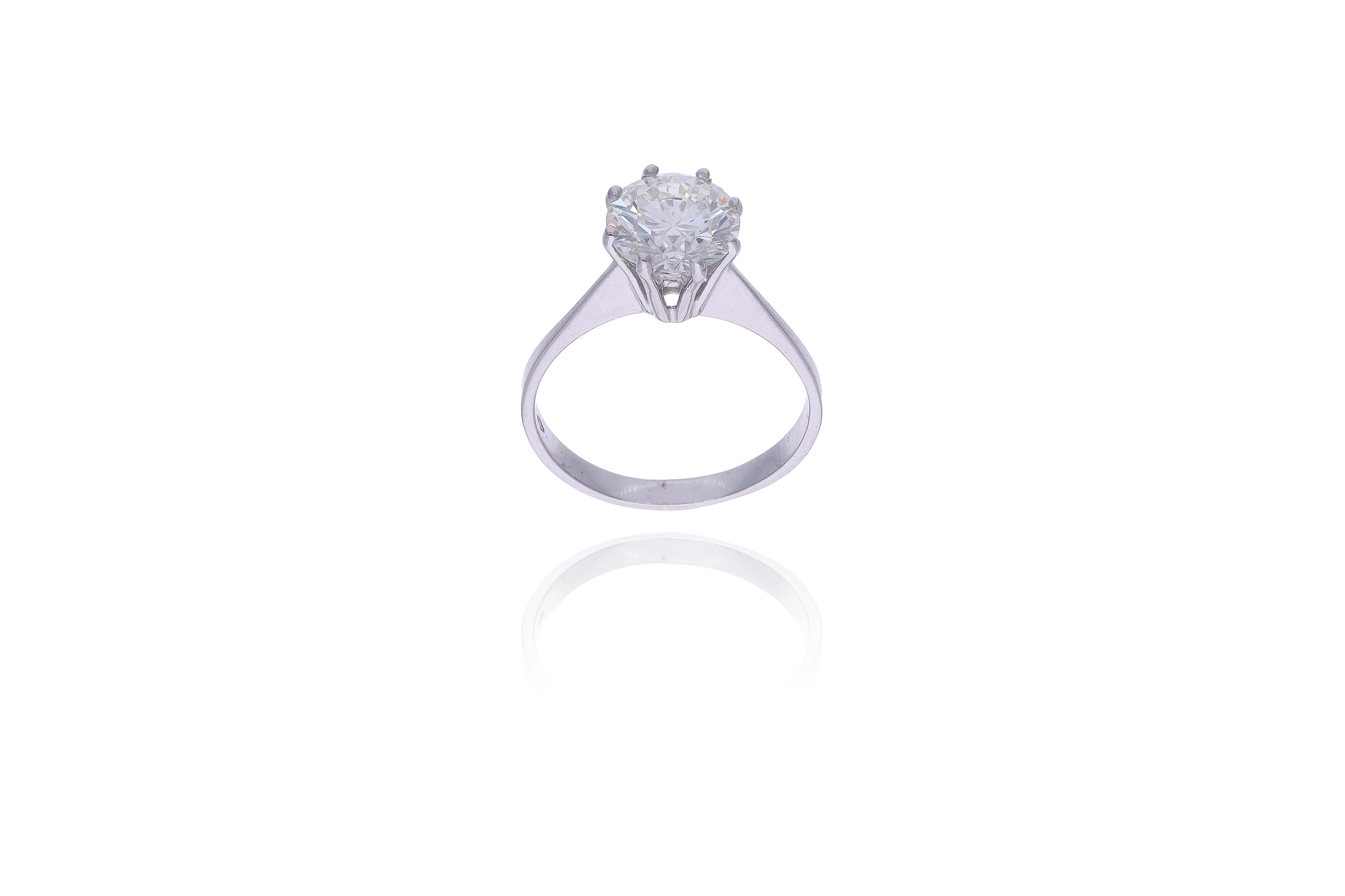 Anello con diamante - Asta Speciale Gioielli