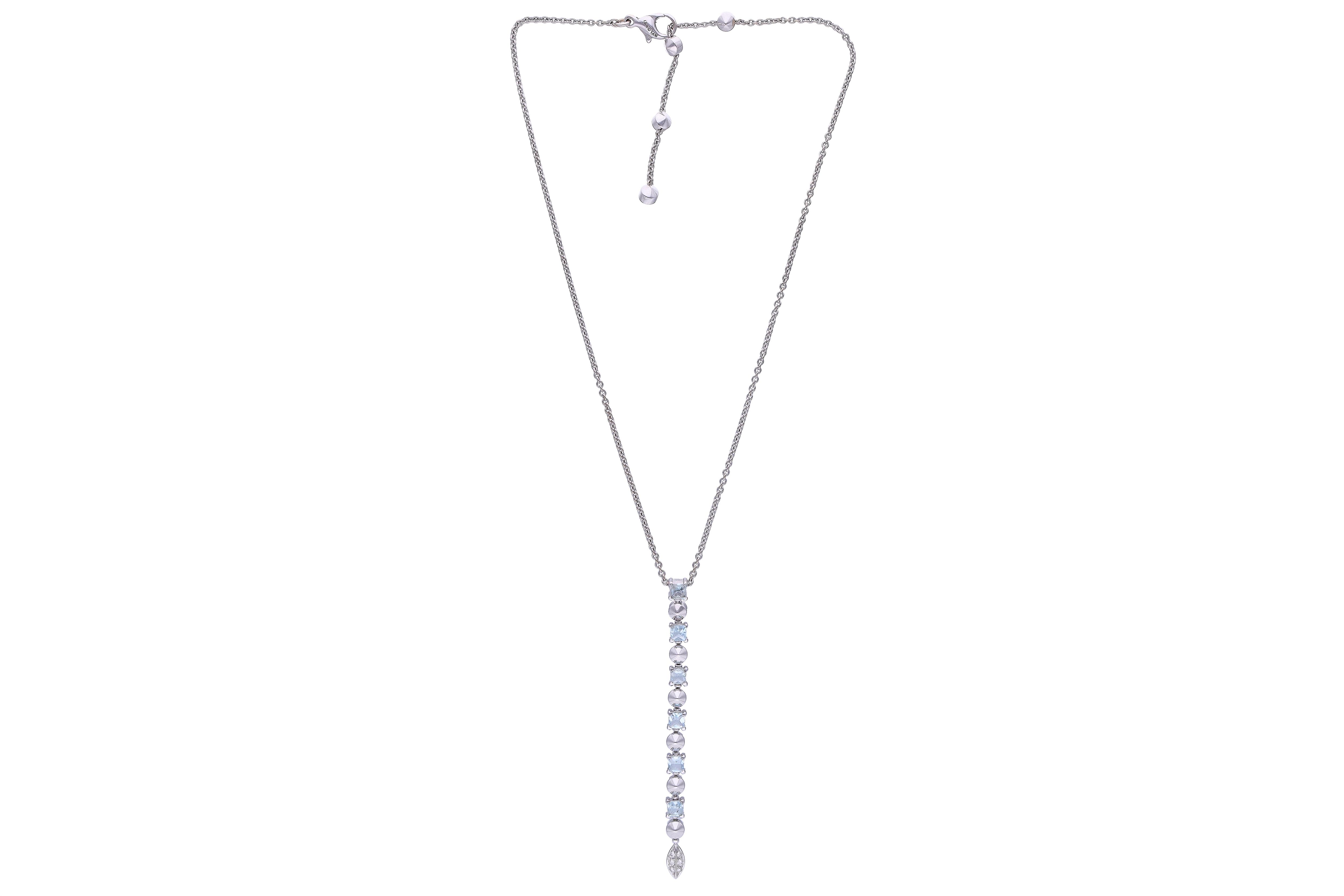 Bulgari Lucea, collana con topazi azzurri e diamanti - Asta Speciale Gioielli