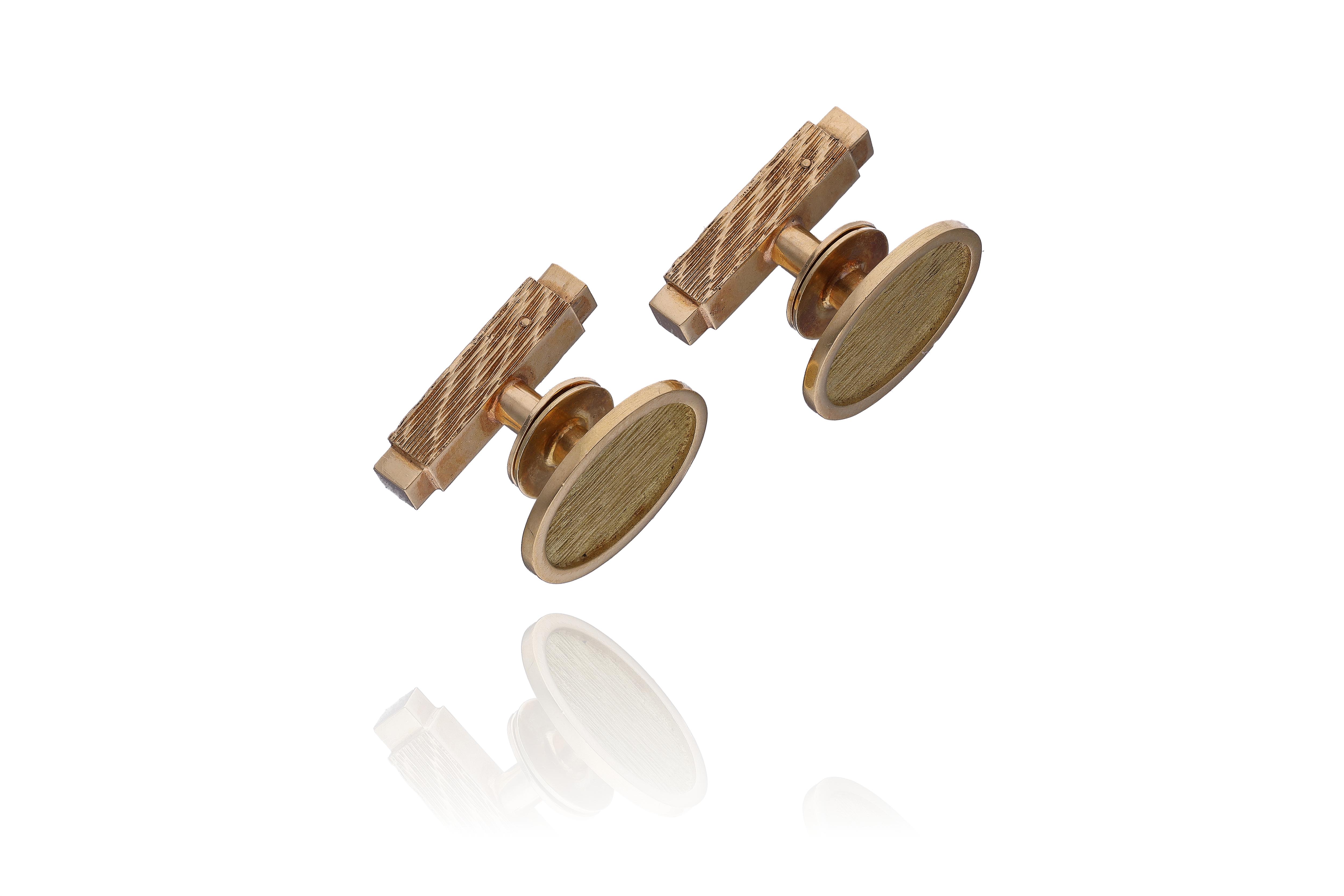 Mecan, gemelli in oro - Asta Speciale Gioielli