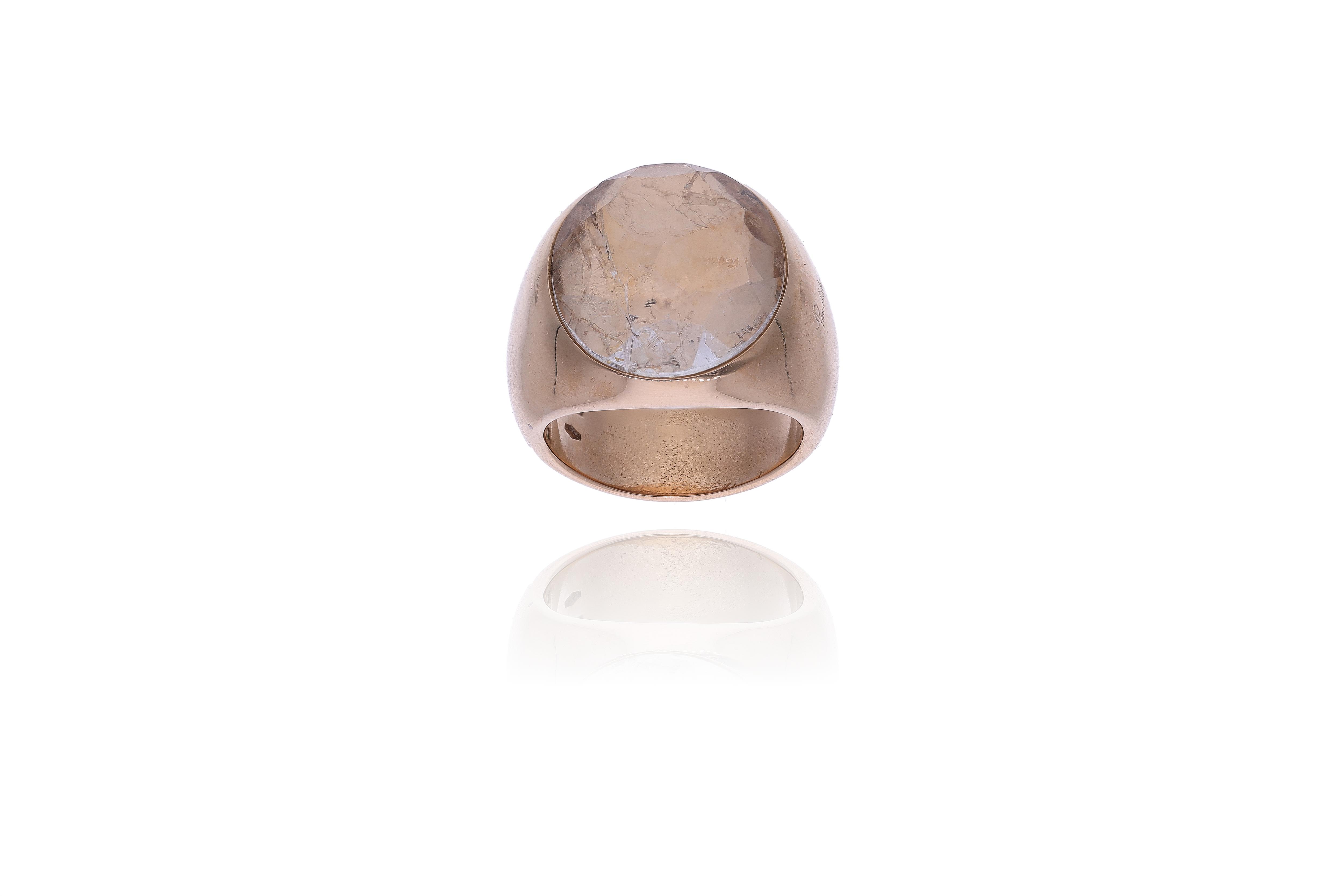 Pomellato Narciso, anello con quarzo - Asta Speciale Gioielli