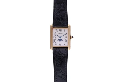 Cartier Tank Louis Cartier Moonphase - Asta Speciale Orologi