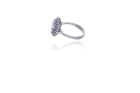 Anello con acquamarina e diamanti - Asta Speciale San Valentino