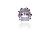 Anello con diamanti e rubini - Asta Speciale San Valentino