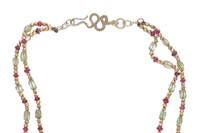 Collana con peridoti, rubini e spinelli - Asta Speciale San Valentino