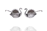 Coppia di saliere in argento - Asta Speciale San Valentino