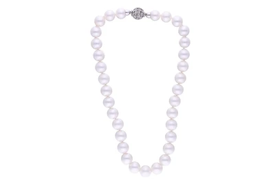 Collana di perle coltivate e diamanti - Asta Speciale San Valentino