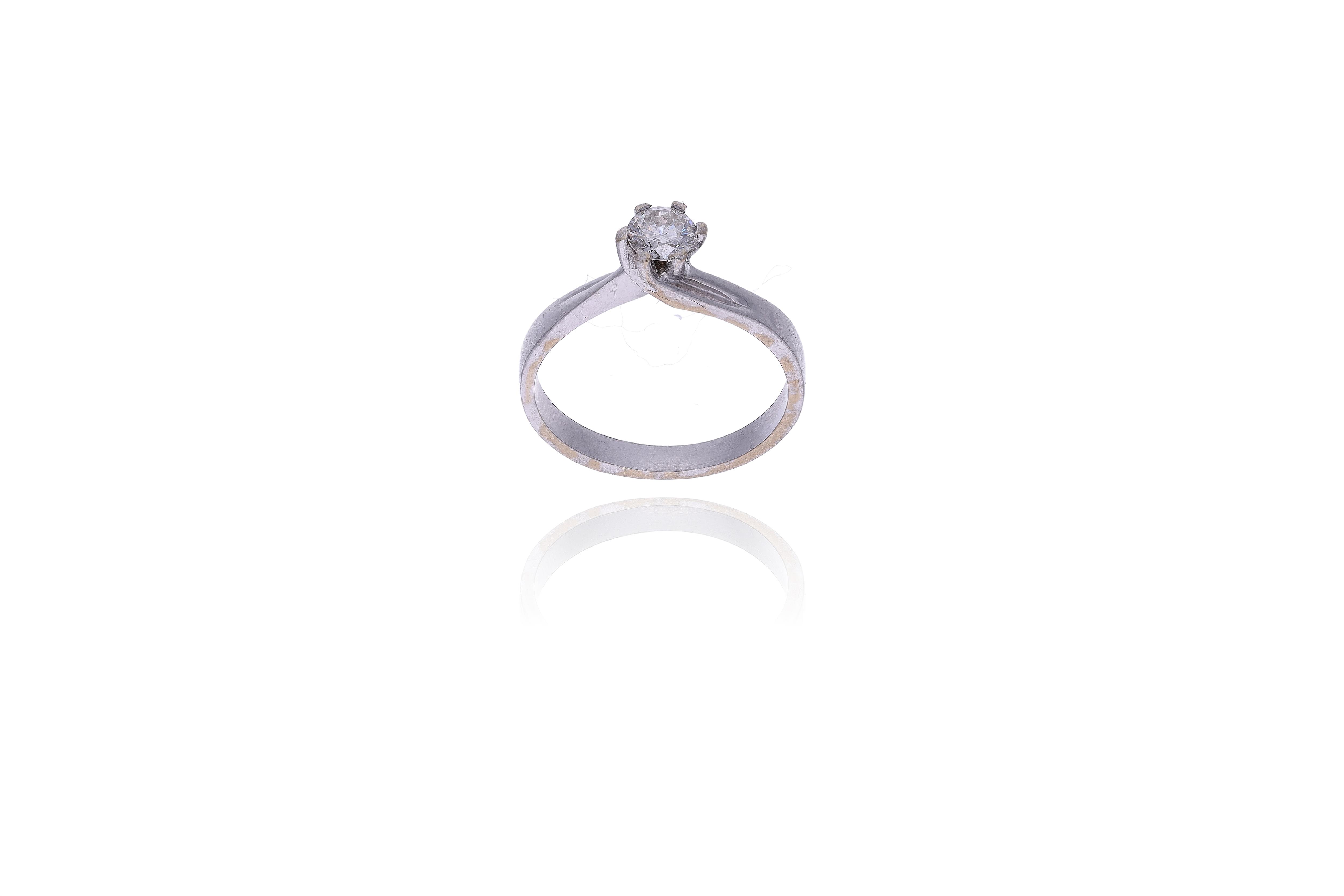 Anello con diamante - Asta Speciale San Valentino