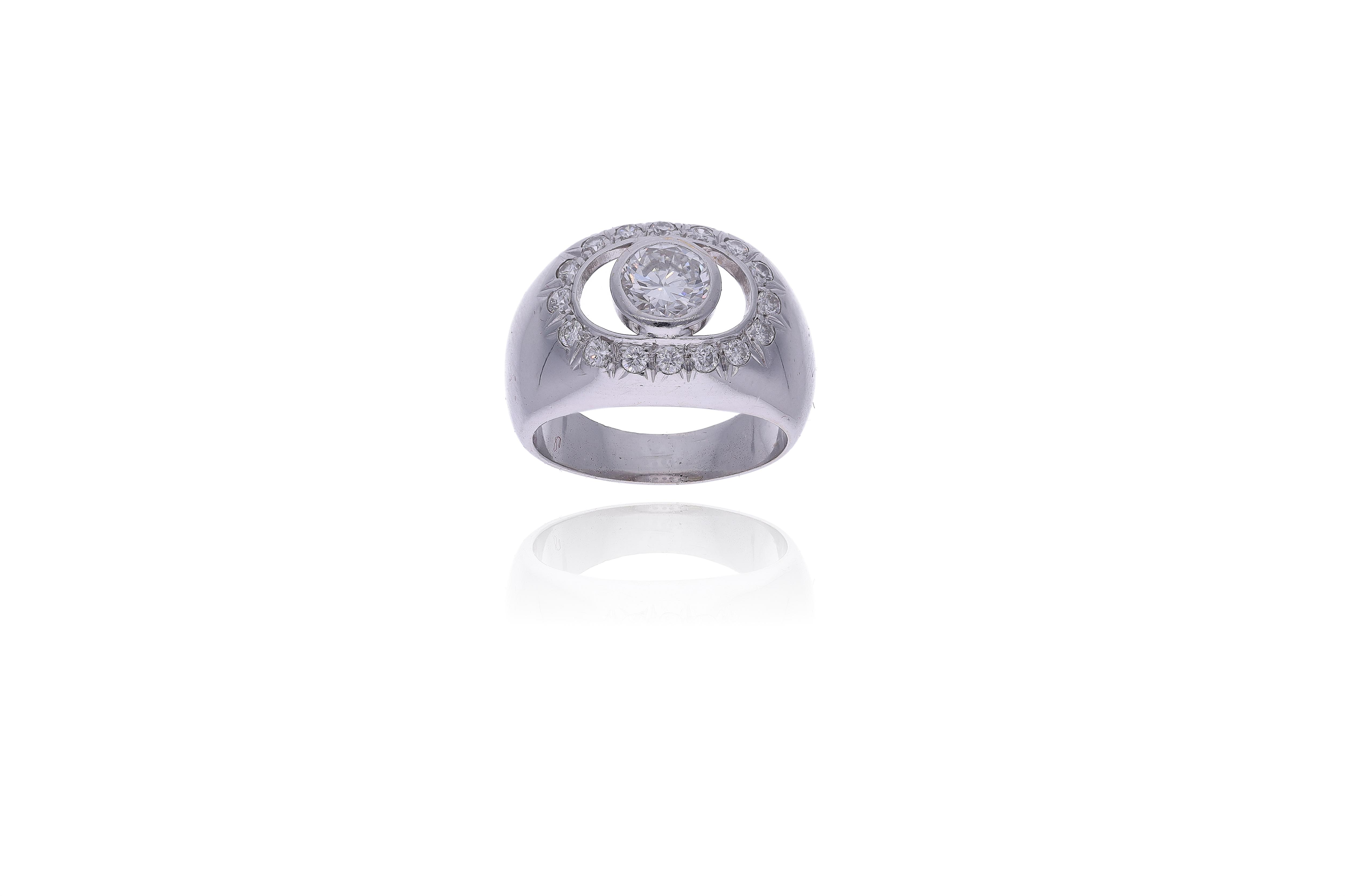 Anello con diamanti - Asta Speciale San Valentino