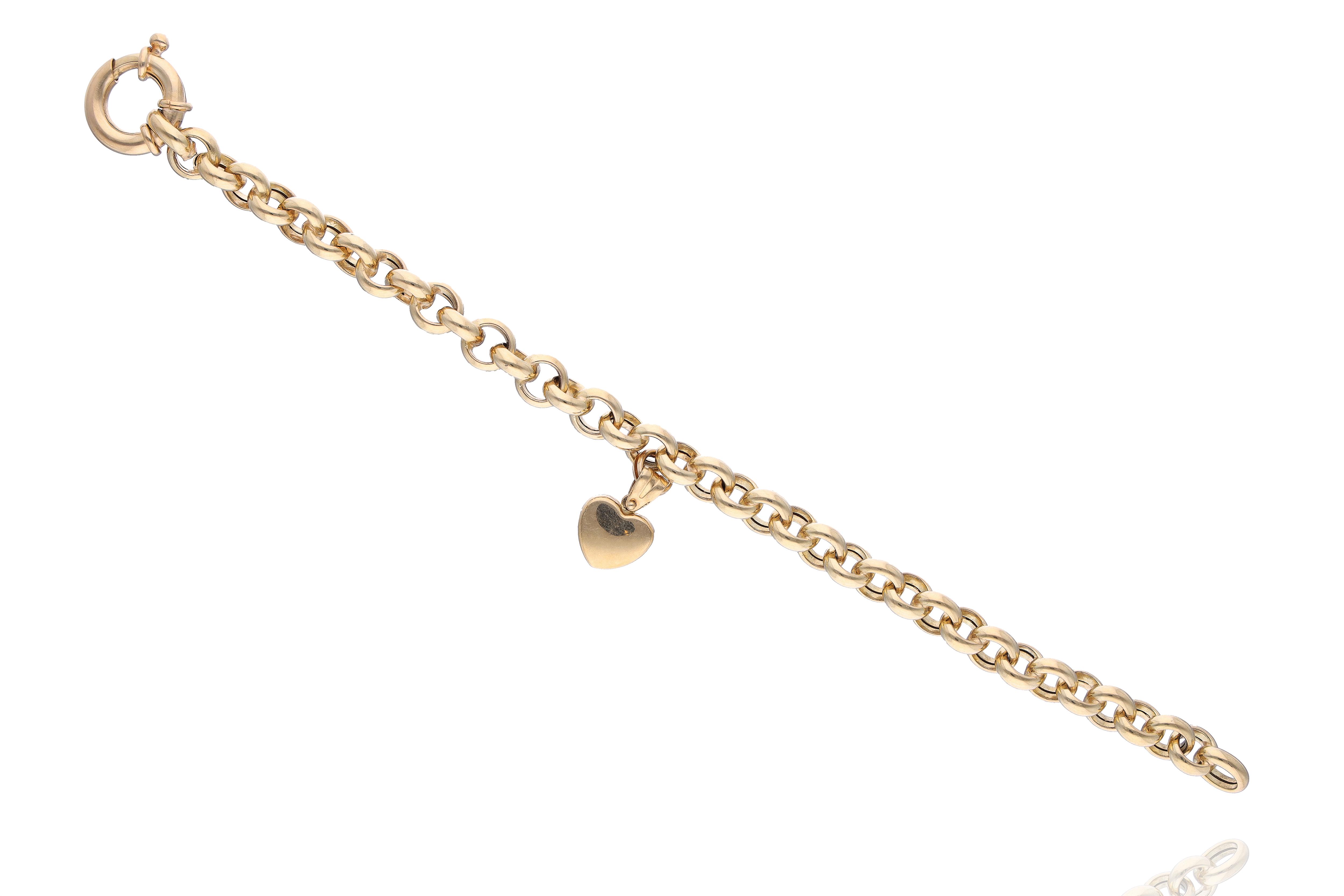 Bracciale con ciondolo in oro - Asta Speciale San Valentino