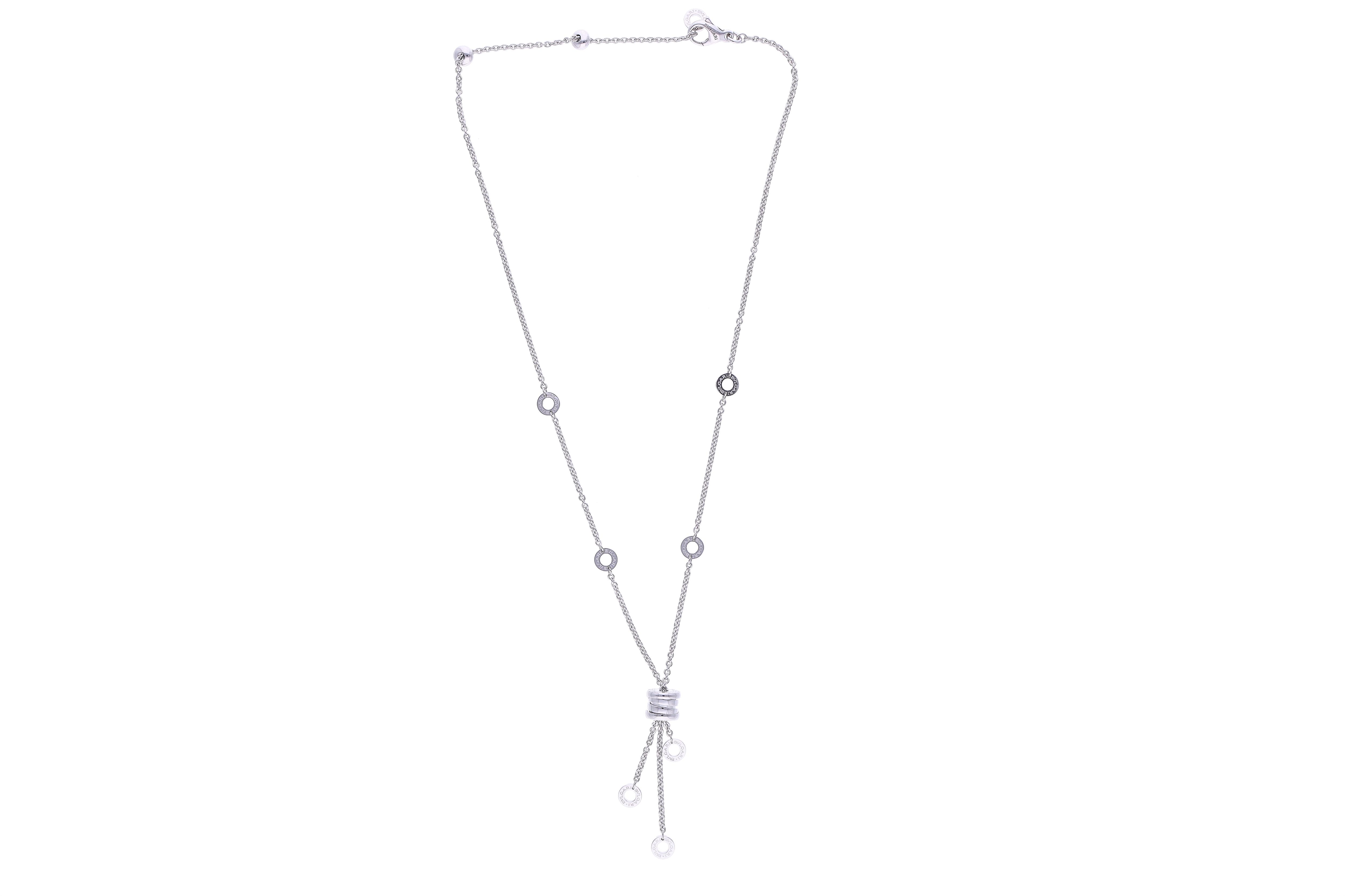 Bulgari B.zero1 collana in oro bianco - Asta Speciale San Valentino