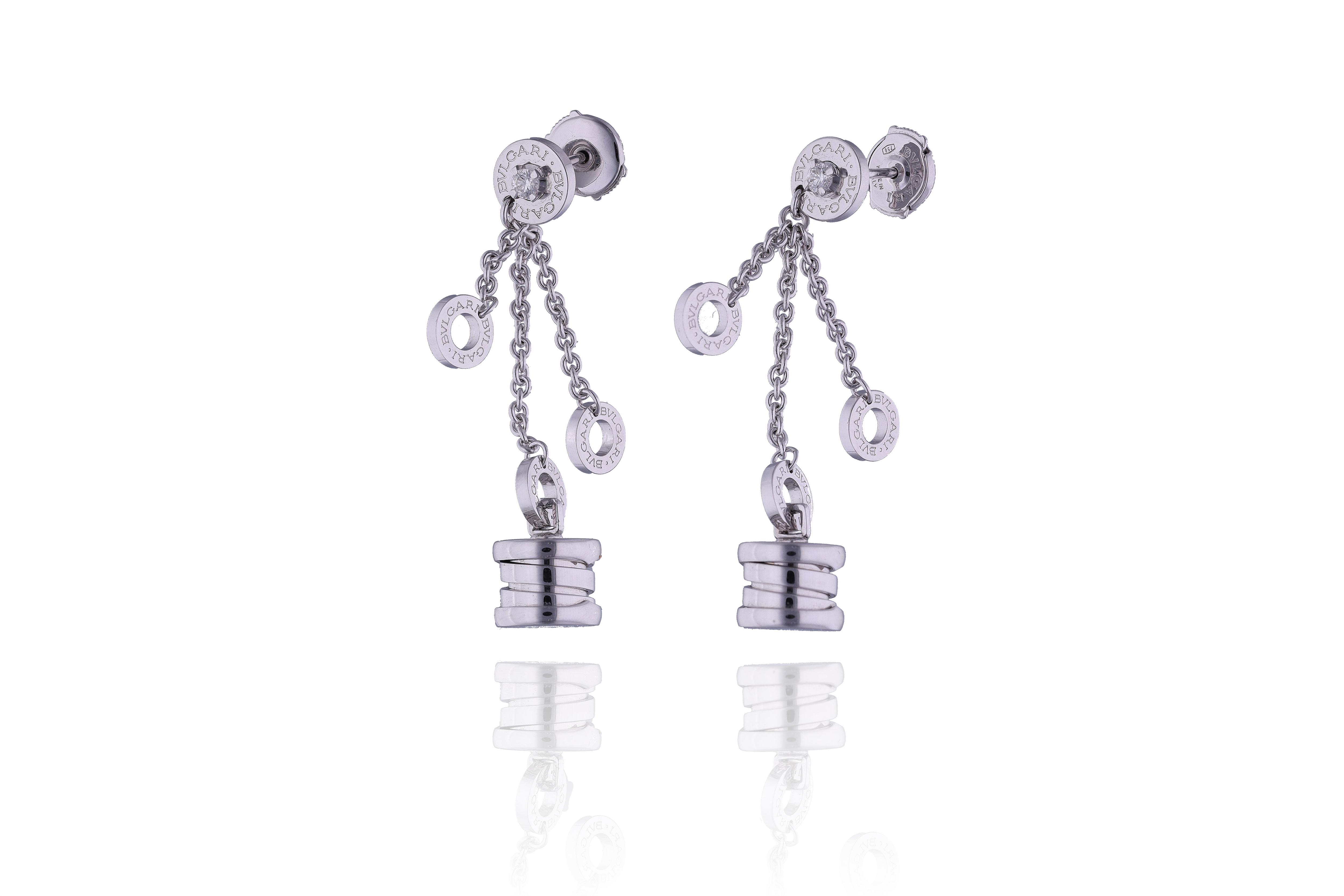 Bulgari B.zero1 orecchini con diamanti - Asta Speciale San Valentino